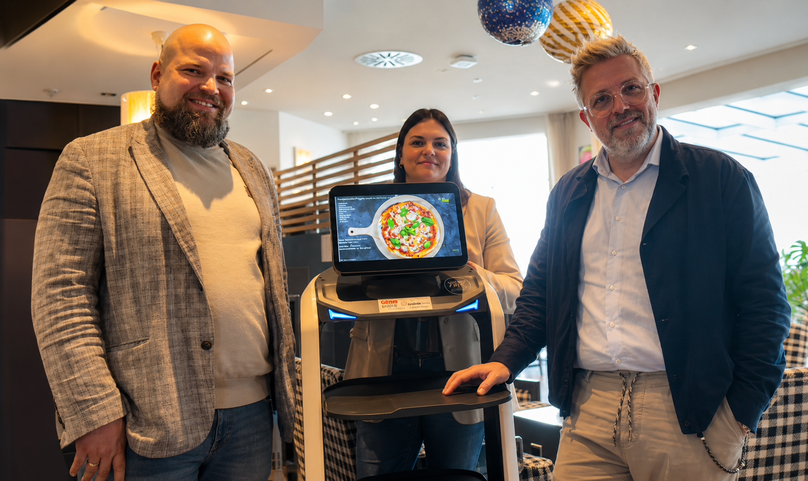 Interview im Taste Hotel Heidenheim zum Einsatz von Servicerobotern